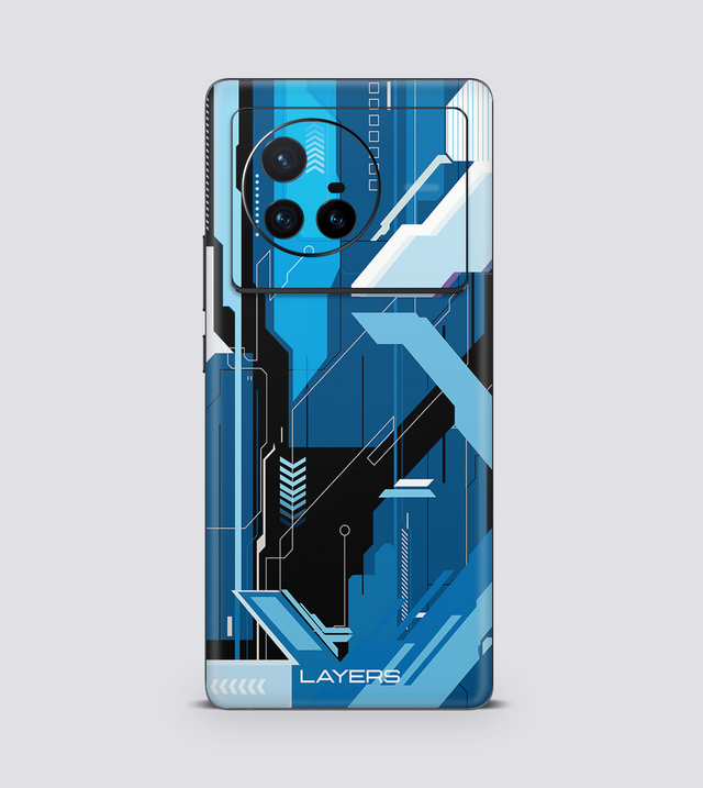 Vivo X80 Cyber Sapphire