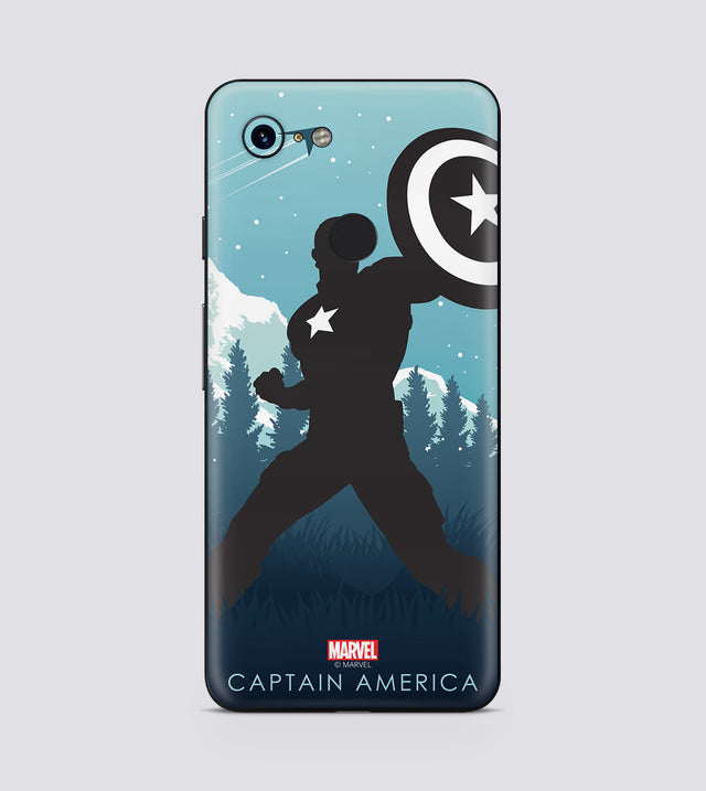Google Pixel 3 Captain America Silhouette