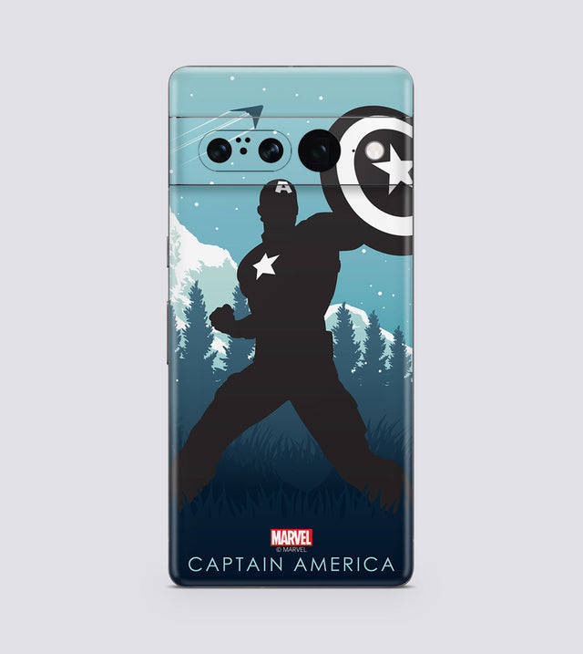 Google Pixel 7 Pro Captain America Silhouette