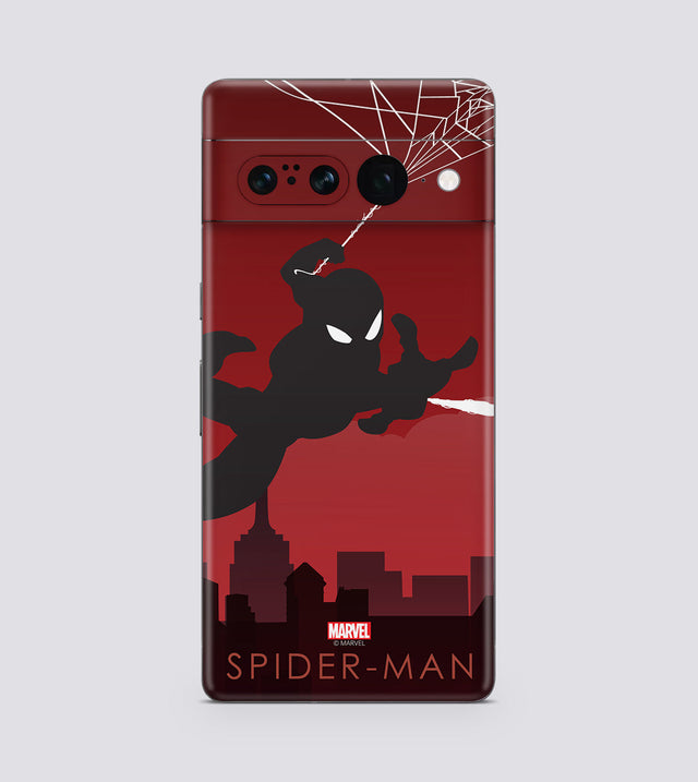 Google Pixel 7 Pro Spiderman Silhouette