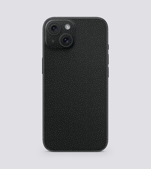 iPhone 15 Black Leather