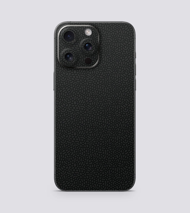 iPhone 15 Pro Max Black Leather