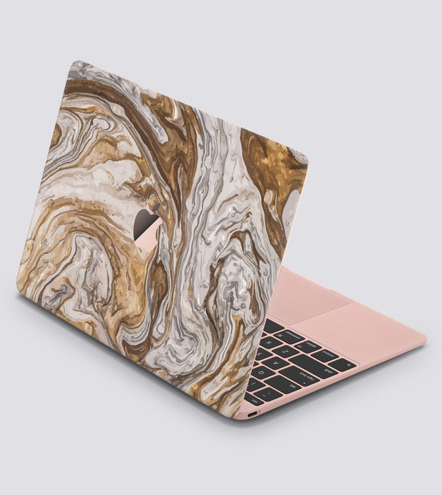 Macbook 12 Inch 2015 Model A1534 Golden Swirl