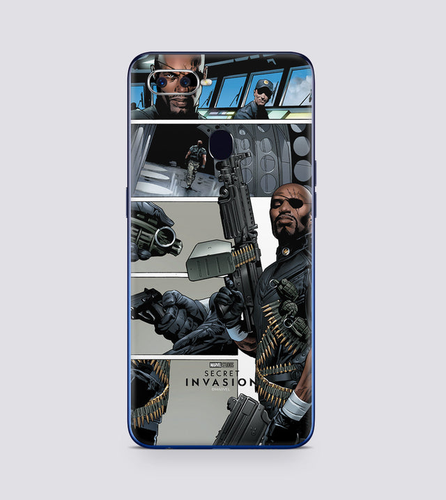 Oppo F9 Pro Nick Fury In Action