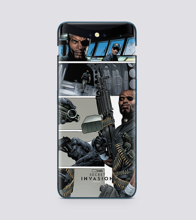 Oppo Find X Nick Fury In Action