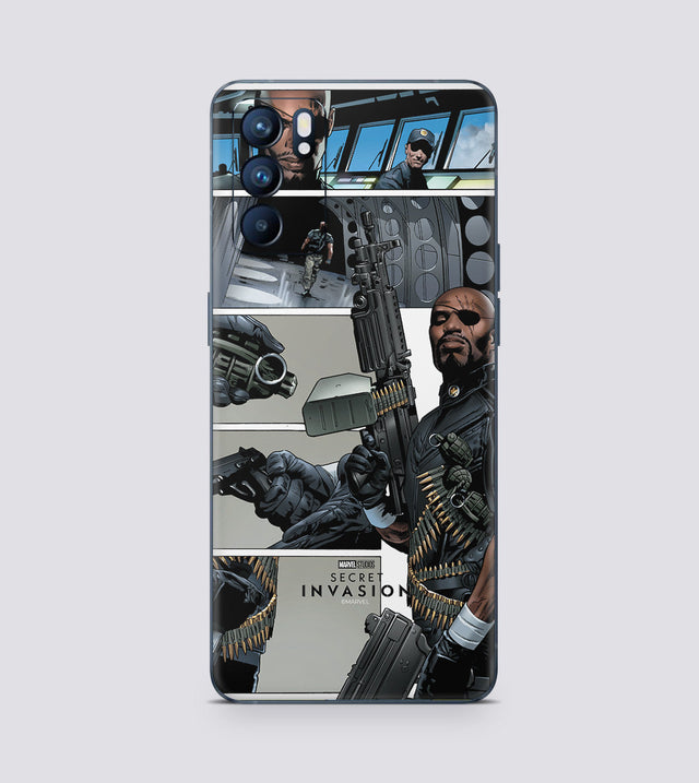 Oppo Reno 6 Nick Fury In Action