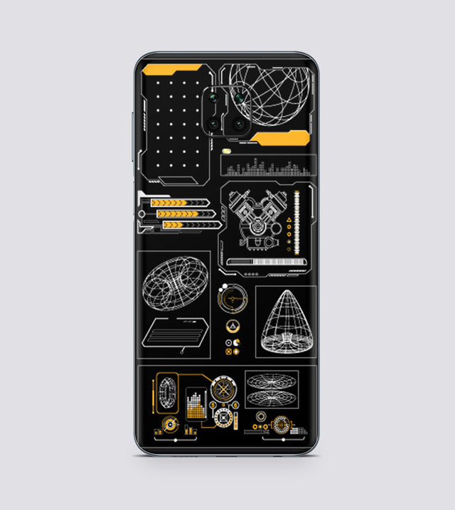 Redmi Note 9s Space Blueprint