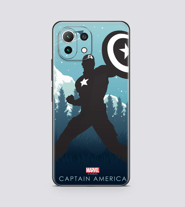 Xiaomi Mi 11 Lite Captain America Silhouette