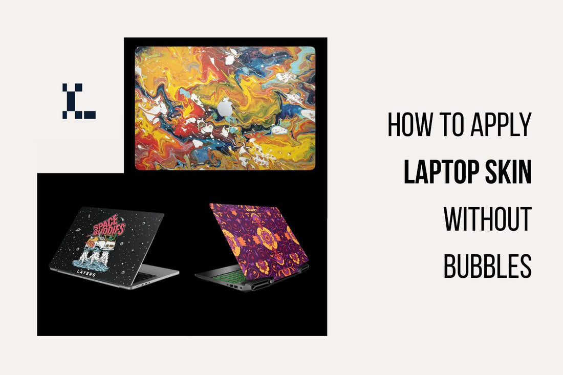 How To Apply Laptop Skin Without Bubbles