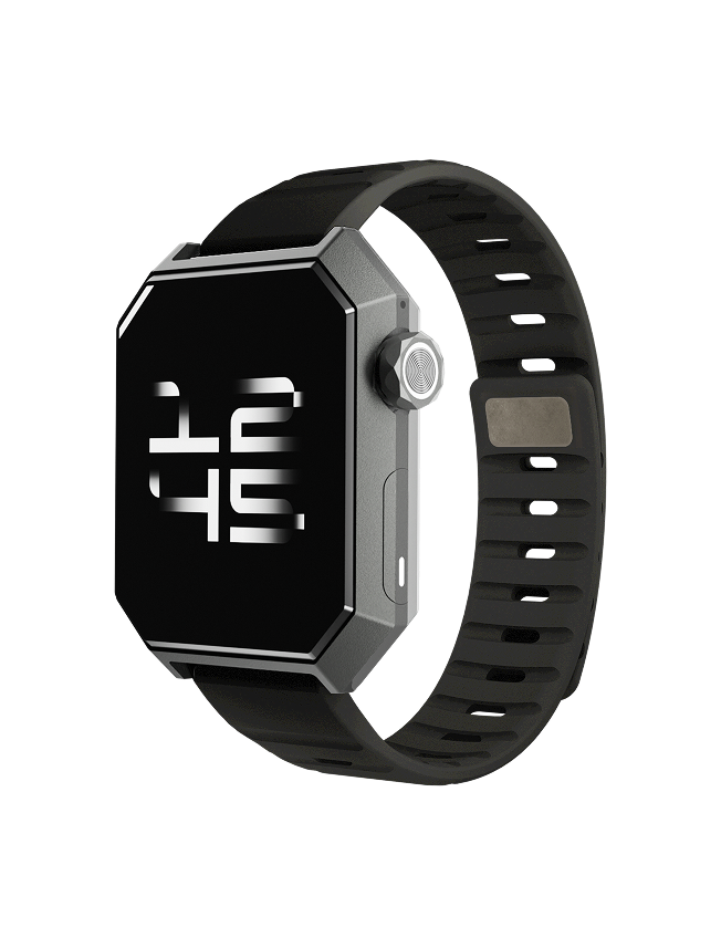 Layers Watch Get Chrome Silver Watch Strap for Anarc Smart Watches – Layers