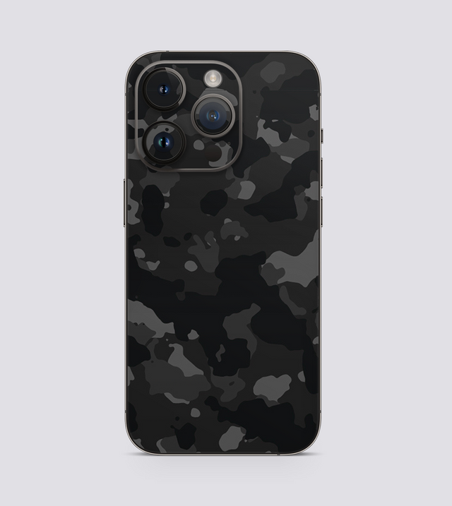 iPhone 14 Pro Black Lava Camo