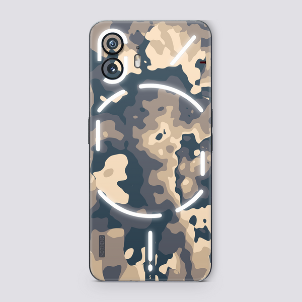 Beige Camo Fluid