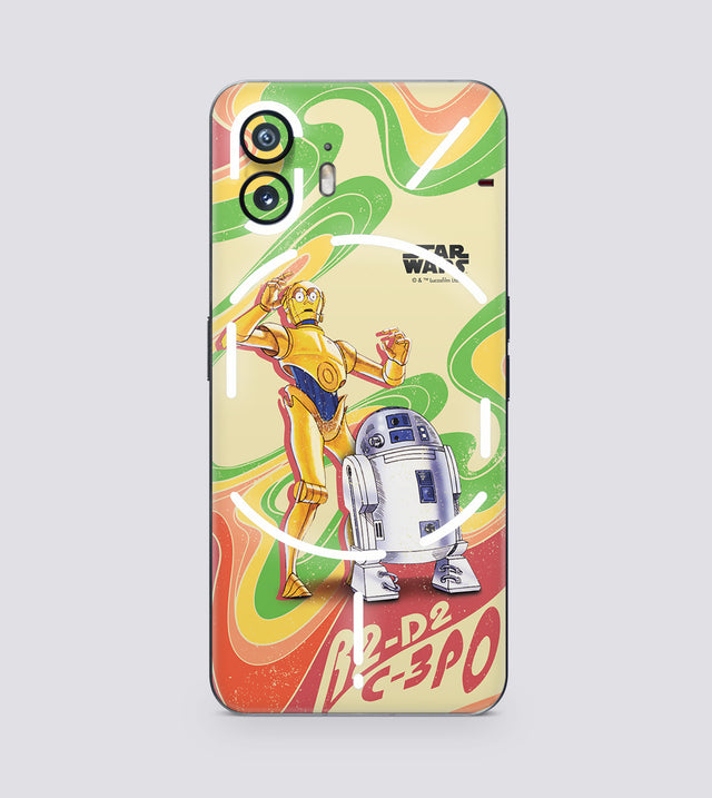 Nothing Phone 2 R2 D2  C 3po