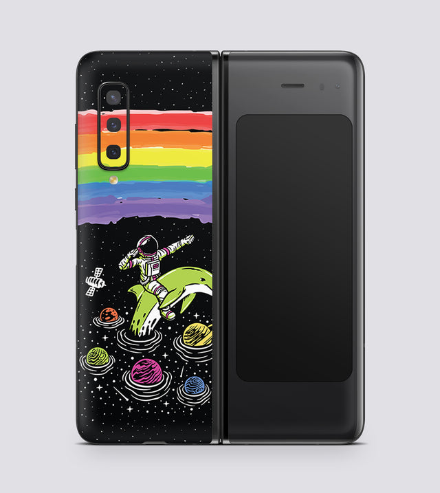 Samsung Galaxy Fold Astro Rainbow