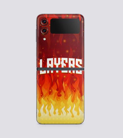 Blazing Inferno  Back