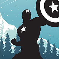 Captain America Silhouette
