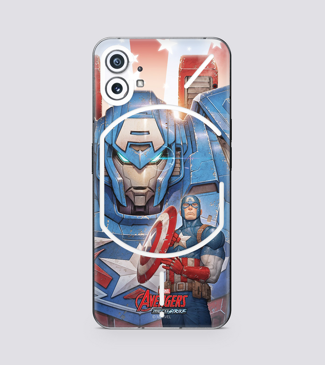 Nothing Phone 1 Captain America Legacy