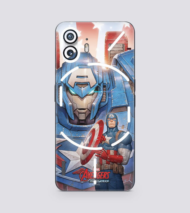 Nothing Phone 2 Captain America Legacy