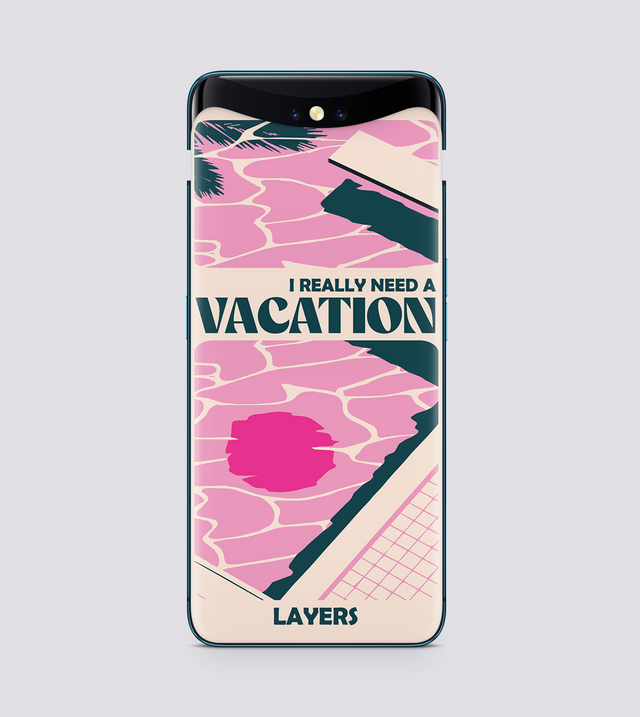 Oppo Find X Vacation