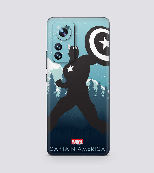 Xiaomi 12 Pro Captain America Silhouette