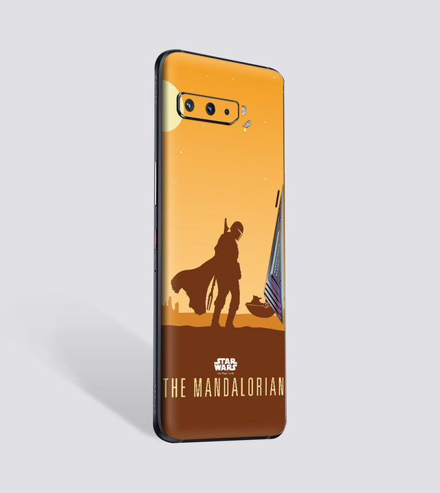 Asus Rog phone 3 Mandalorian Silhouette