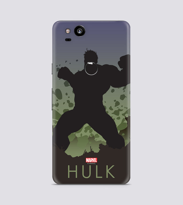 Google Pixel 2 Hulk Silhouette