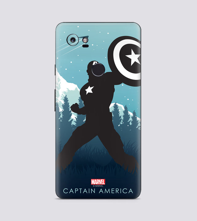 Google Pixel 2 Xl Captain America Silhouette