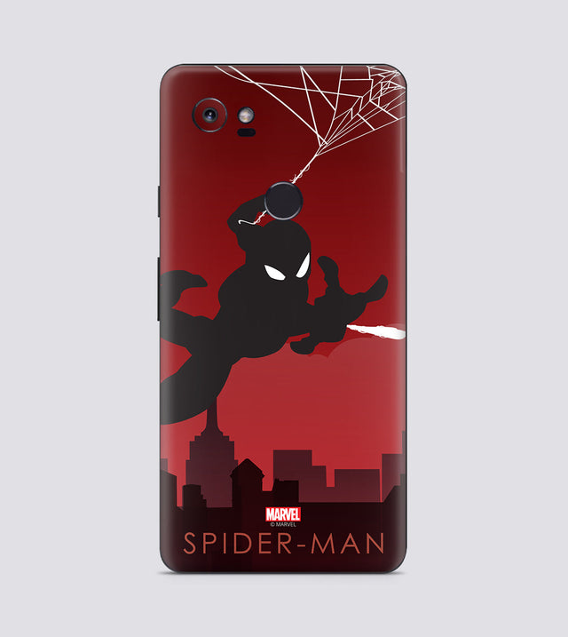 Google Pixel 2 Xl Spiderman Silhouette