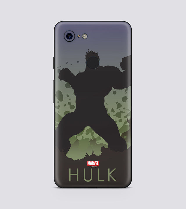Google Pixel 3 Hulk Silhouette