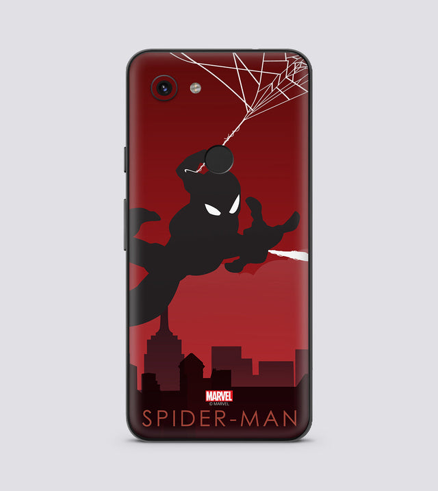 Google Pixel 3A Xl Spiderman Silhouette