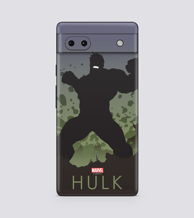 Google Pixel 6A Hulk Silhouette