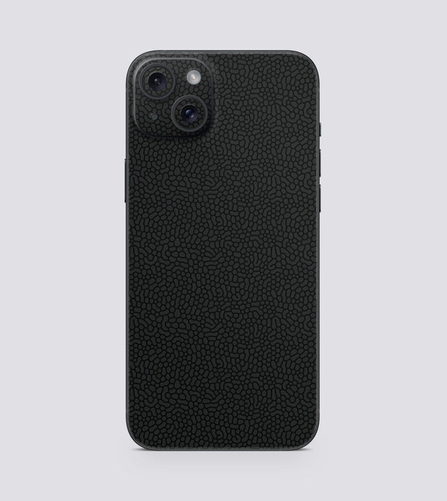 iPhone 15 Plus Black Leather