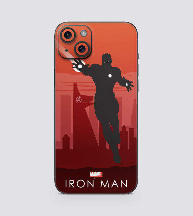 iPhone 15 Plus Iron Man Silhouette
