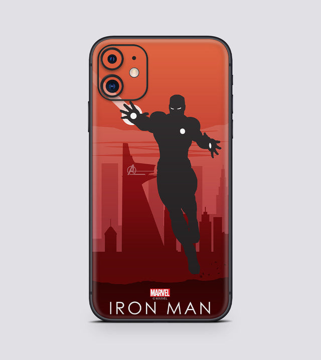 iPhone 11 Iron Man Silhouette