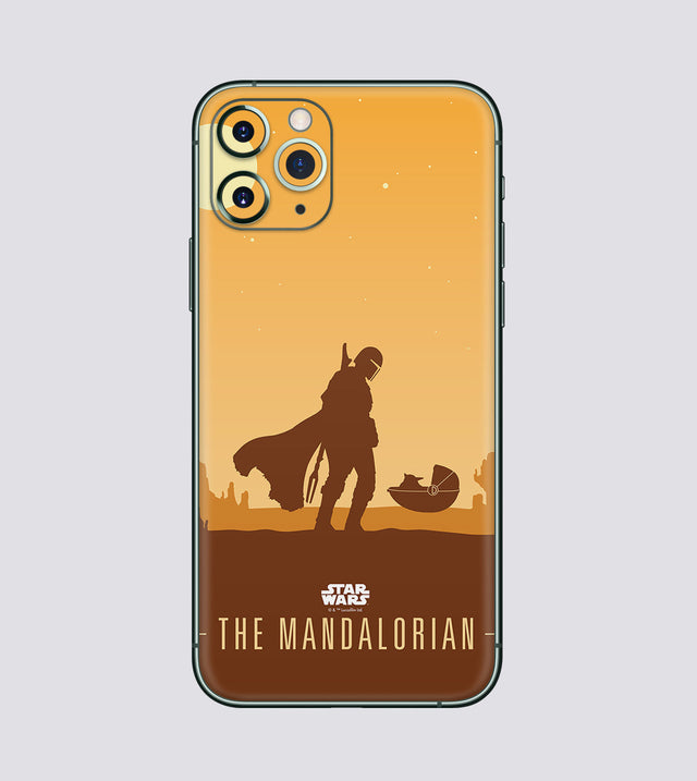 iPhone 11 Pro Max Mandalorian Silhouette