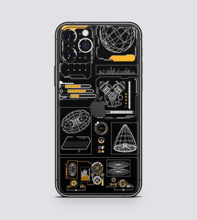 iPhone 11 Pro Max Space Blueprint