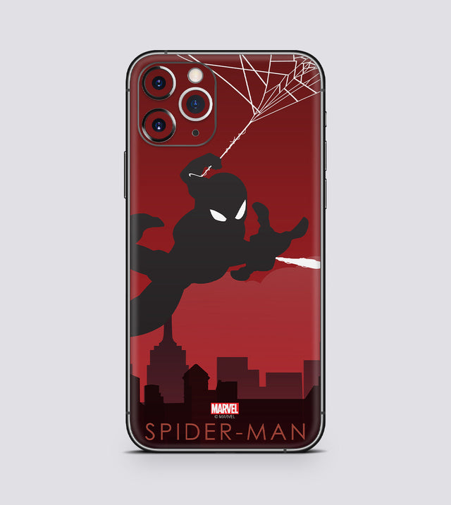 iPhone 11 Pro Max Spiderman Silhouette