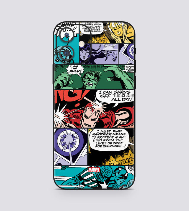 iPhone 12 Avengers Comic Style
