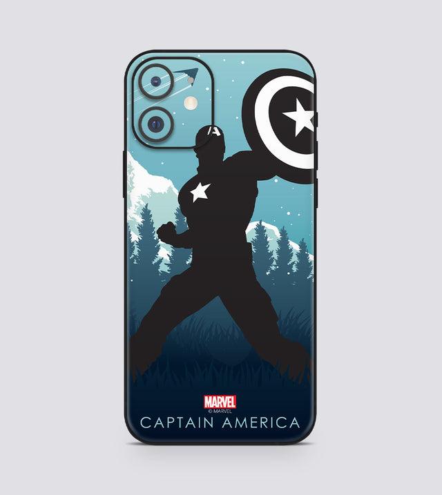 iPhone 12 Captain America Silhouette
