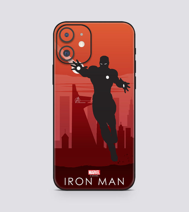 iPhone 12 Iron Man Silhouette