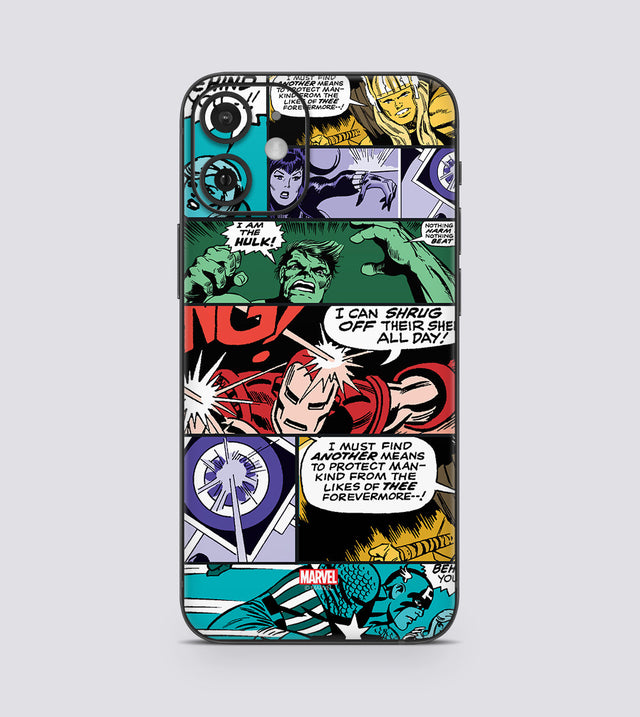 iPhone 12 Mini Avengers Comic Style