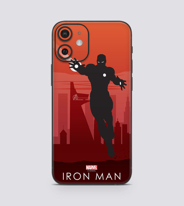 iPhone 12 Mini Iron Man Silhouette