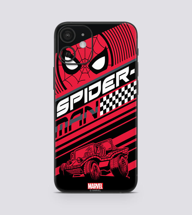 iPhone 12 Mini Spiderman Red Black