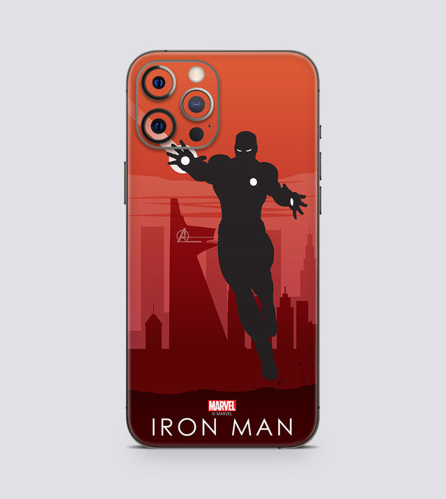 iPhone 12 Pro Max Iron Man Silhouette