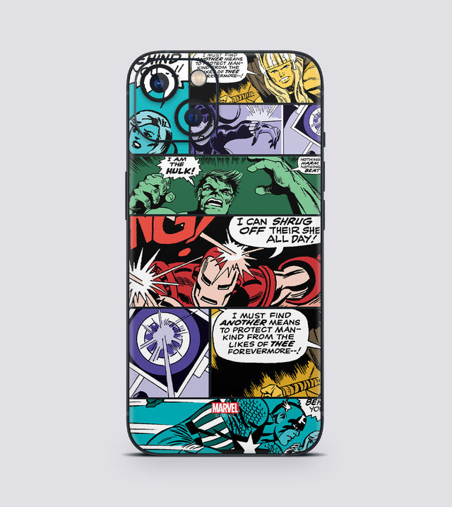 iPhone 13 Avengers Comic Style