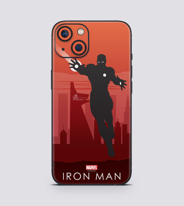 iPhone 13 Iron Man Silhouette