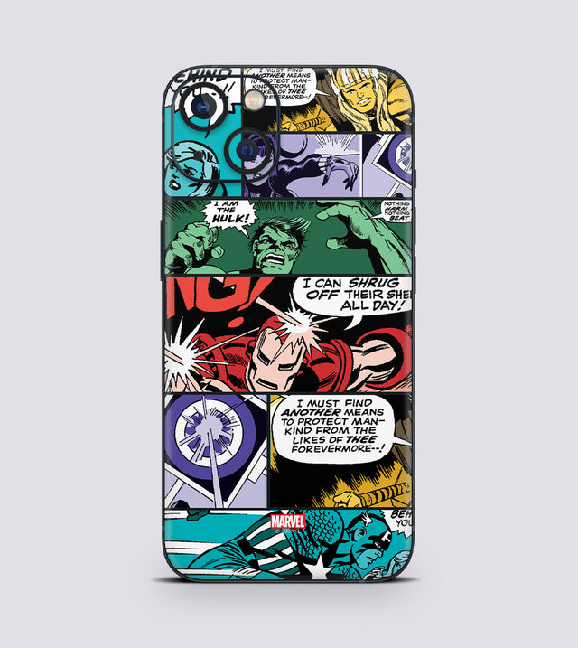 iPhone 13 Mini Avengers Comic Style