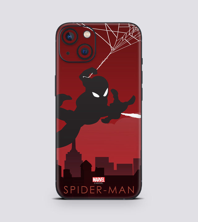 iPhone 13 Mini Spiderman Silhouette