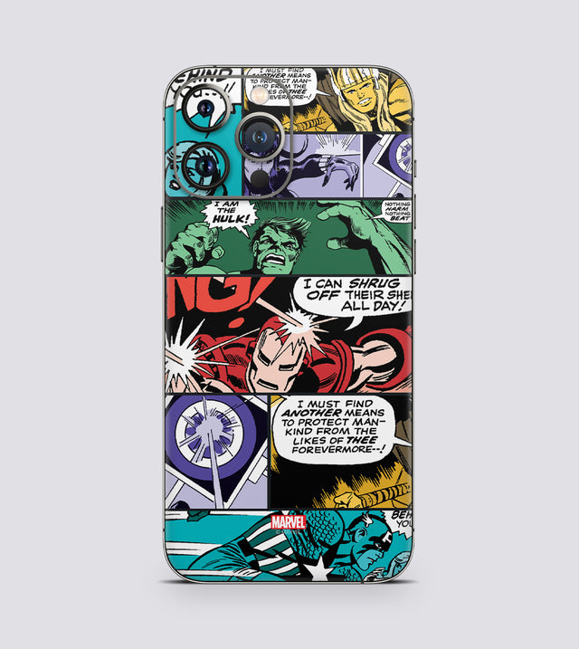 iPhone 13 Pro Max Avengers Comic Style