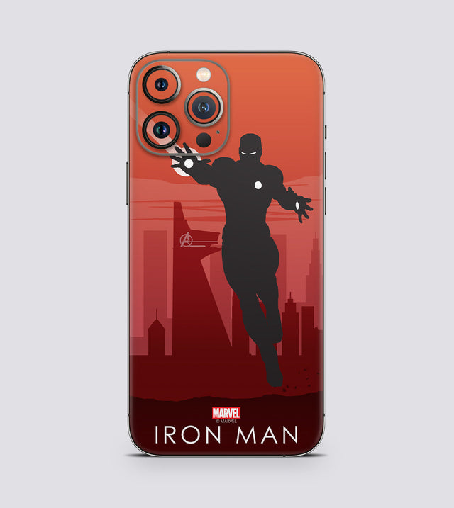 iPhone 13 Pro Max Iron Man Silhouette